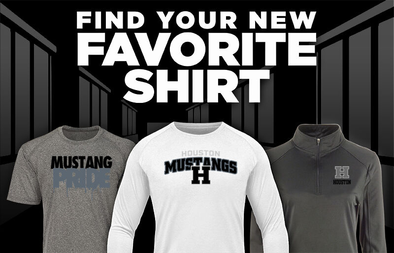 Houston Mustangs Find Your Favorite Shirt - Dual Banner