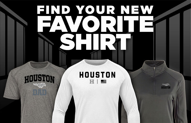 Houston Mustangs Find Your Favorite Shirt - Dual Banner