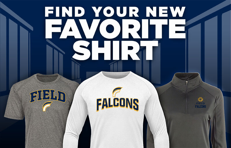 FIELD FALCONS fan gear store Find Your Favorite Shirt - Dual Banner