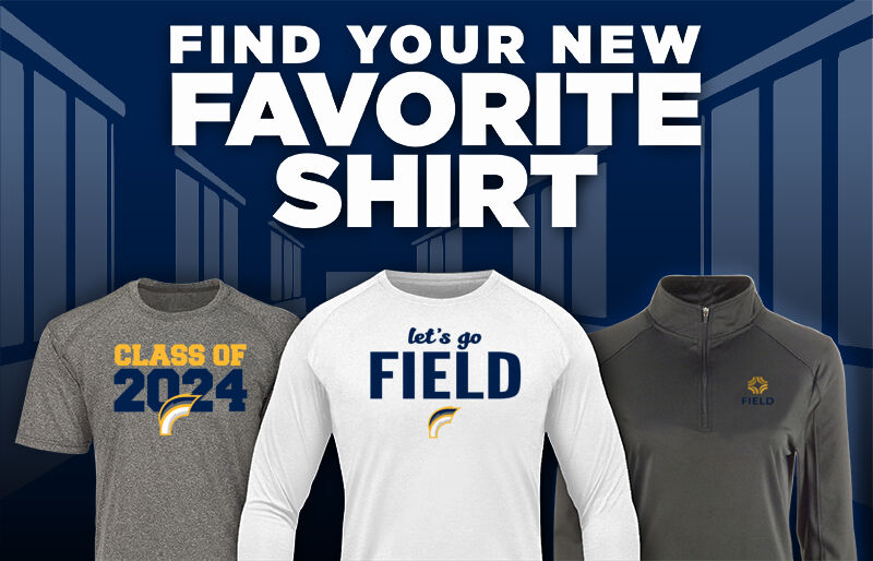 FIELD FALCONS fan gear store Find Your Favorite Shirt - Dual Banner