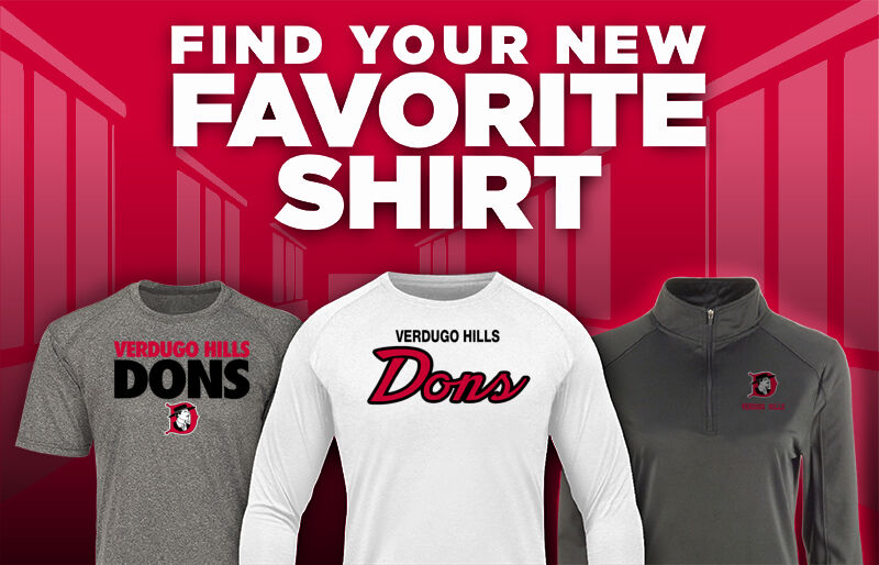 VERDUGO HILLS HIGH SCHOOL DONS Find Your Favorite Shirt - Dual Banner