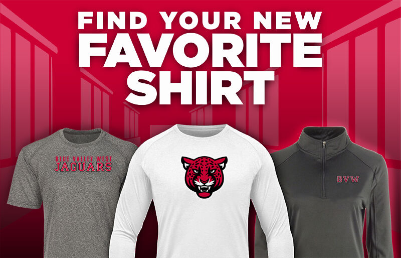 BLUE VALLEY WEST HIGH SCHOOL JAGUARS Find Your Favorite Shirt - Dual Banner