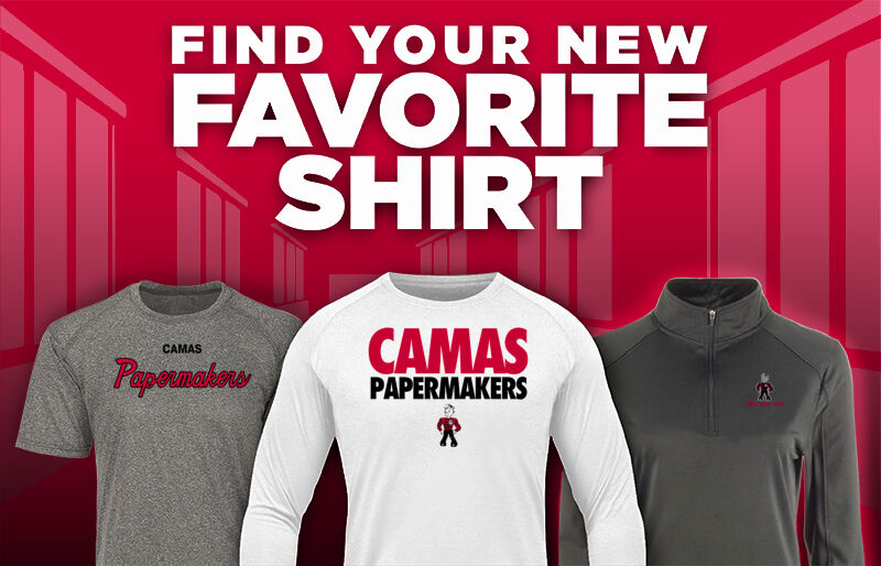 CAMAS PAPERMAKERS The Official Online Store Find Your Favorite Shirt - Dual Banner