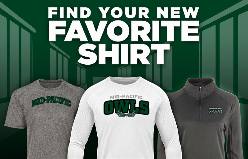 Mid-Pacific Owls Find Your Favorite Shirt - Dual Banner