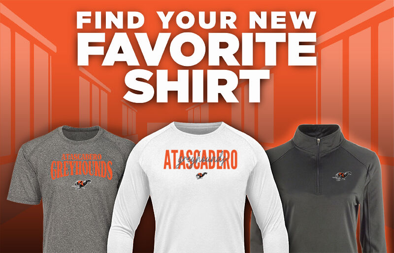 ATASCADERO HIGH SCHOOL GREYHOUNDS Find Your Favorite Shirt - Dual Banner