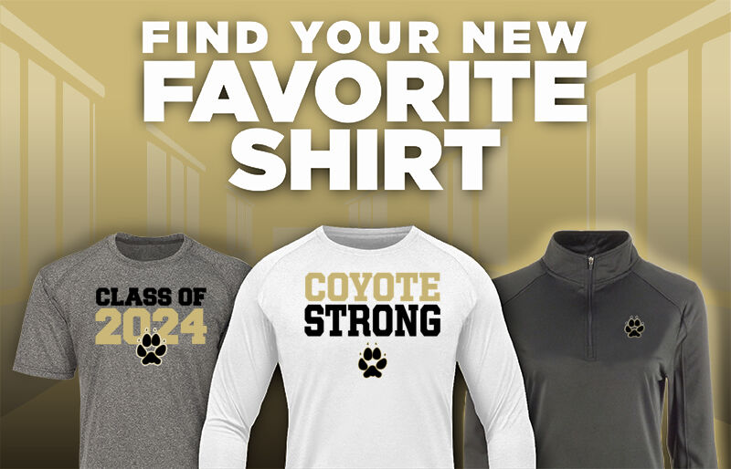 CALABASAS HIGH SCHOOL COYOTES Find Your Favorite Shirt - Dual Banner