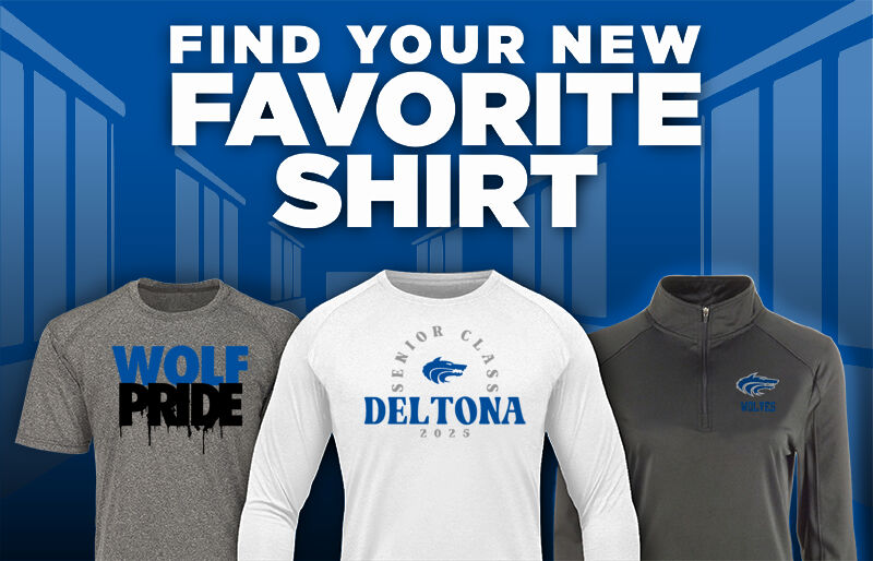 DELTONA HIGH SCHOOL WOLVES Find Your Favorite Shirt - Dual Banner