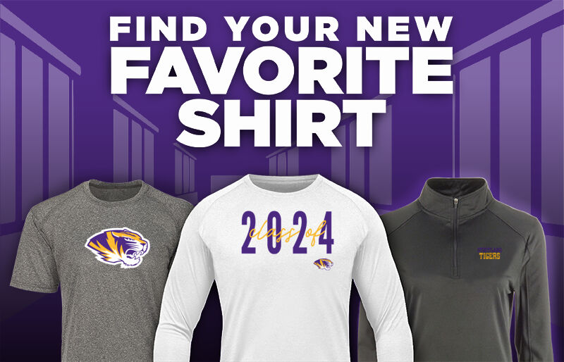 STOUTLAND HIGH SCHOOL TIGERS Find Your Favorite Shirt - Dual Banner