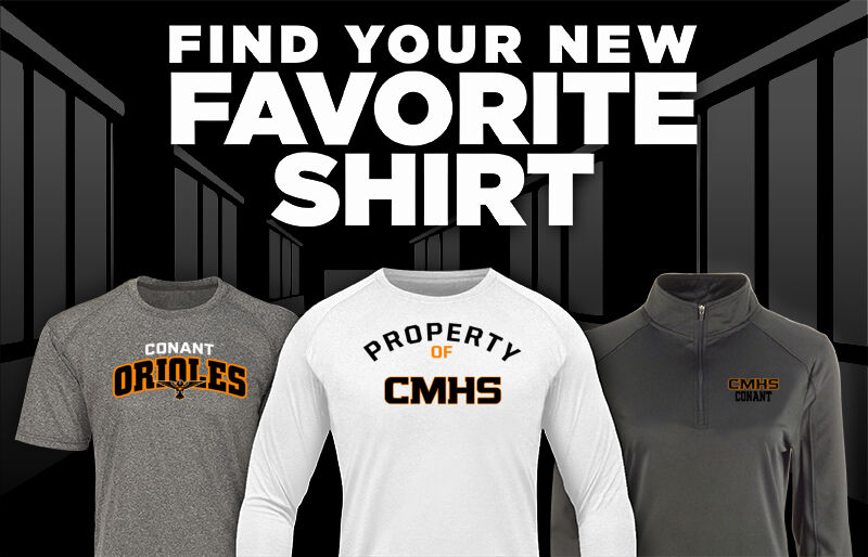 Conant Orioles Find Your Favorite Shirt - Dual Banner