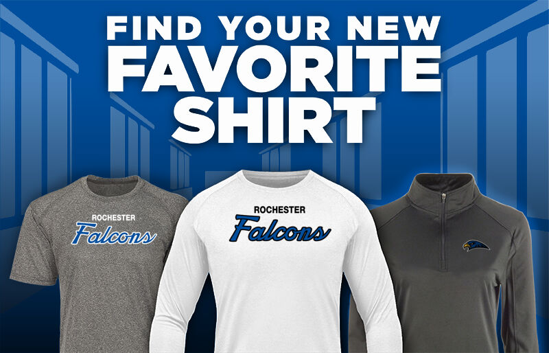 ROCHESTER HIGH SCHOOL FALCONS Find Your Favorite Shirt - Dual Banner