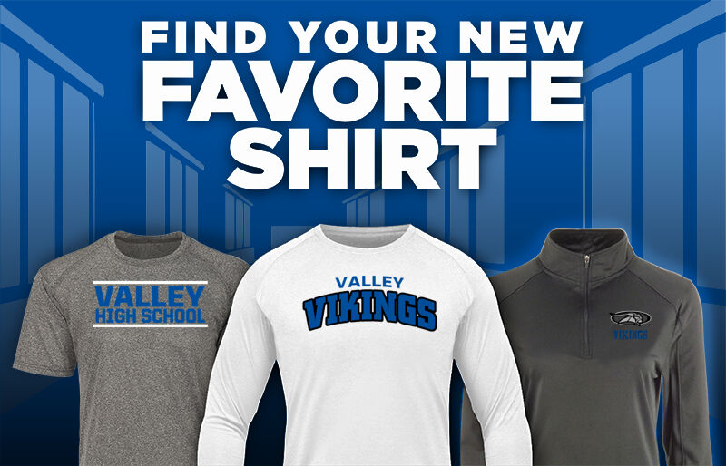 VALLEY HIGH SCHOOL VIKINGS Find Your Favorite Shirt - Dual Banner
