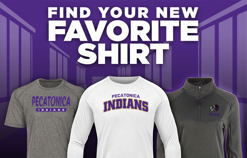 PECATONICA HIGH SCHOOL INDIANS Find Your Favorite Shirt - Dual Banner