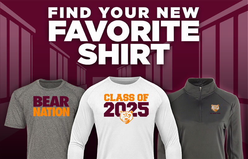 NEW GARDEN FRIENDS HIGH SCHOOL BEARS Find Your Favorite Shirt - Dual Banner