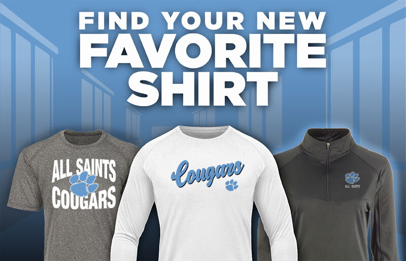 ALL SAINTS CENTRAL HIGH SCHOOL COUGARS Find Your Favorite Shirt - Dual Banner