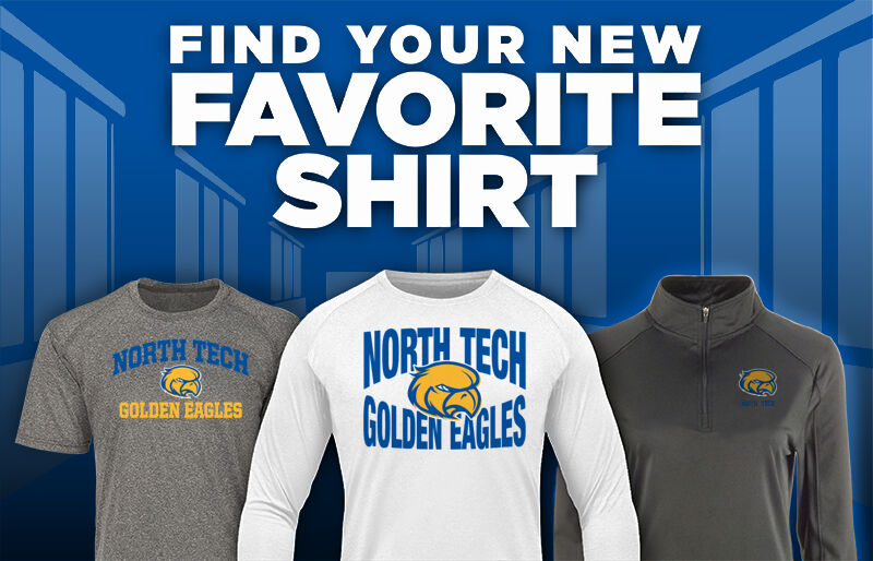 NORTH TECH HIGH SCHOOL GOLDEN EAGLES Find Your Favorite Shirt - Dual Banner