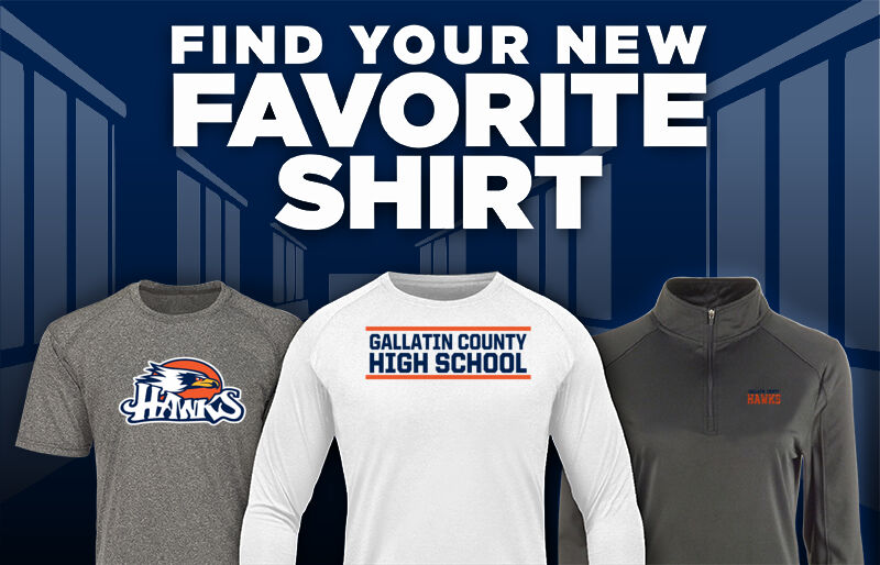 GALLATIN COUNTY HIGH SCHOOL HAWKS Find Your Favorite Shirt - Dual Banner