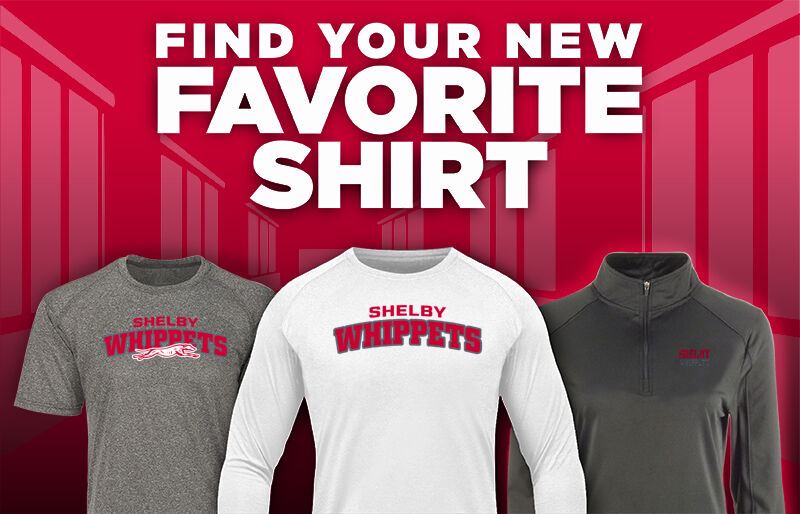 SHELBY SENIOR HIGH SCHOOL WHIPPETS Find Your Favorite Shirt - Dual Banner