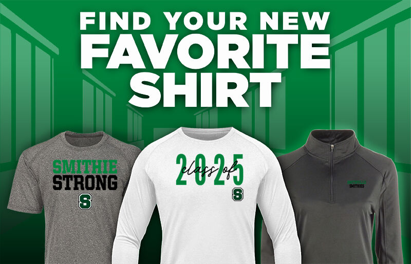 SMITHVILLE HIGH SCHOOL SMITHIES Find Your Favorite Shirt - Dual Banner