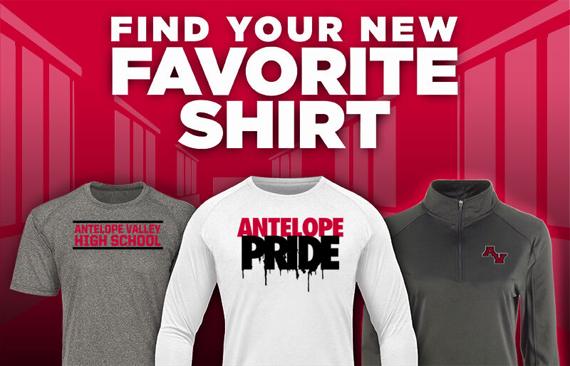 ANTELOPE VALLEY HIGH SCHOOL ANTELOPES Find Your Favorite Shirt - Dual Banner