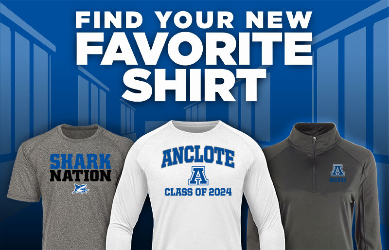 ANCLOTE HIGH SCHOOL SHARKS Find Your Favorite Shirt - Dual Banner