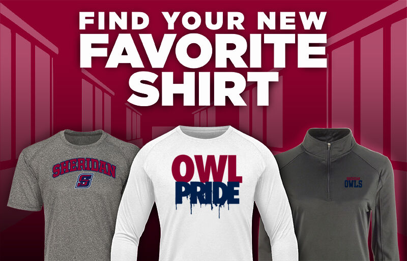Sheridan Owls Find Your Favorite Shirt - Dual Banner