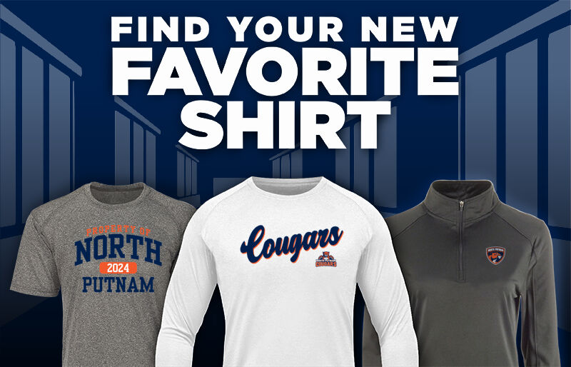 North Putnam Cougars Find Your Favorite Shirt - Dual Banner