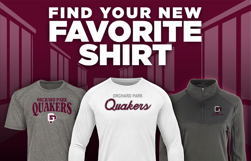 ORCHARD PARK HIGH SCHOOL QUAKERS Find Your Favorite Shirt - Dual Banner