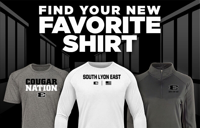 SOUTH LYON EAST HIGH SCHOOL COUGARS Find Your Favorite Shirt - Dual Banner