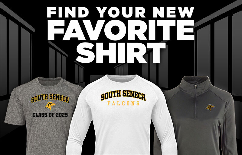 SOUTH SENECA HIGH SCHOOL FALCONS Find Your Favorite Shirt - Dual Banner