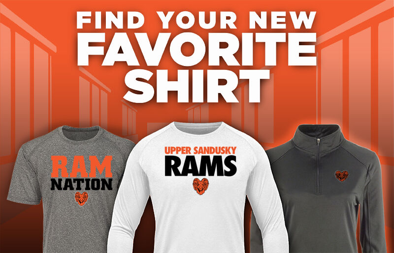 UPPER SANDUSKY HIGH SCHOOL RAMS Find Your Favorite Shirt - Dual Banner