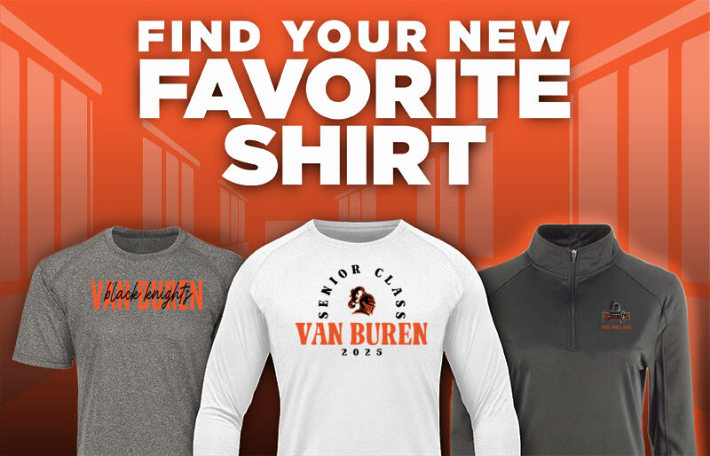 VAN BUREN HIGH SCHOOL BLACK KNIGHTS Find Your Favorite Shirt - Dual Banner