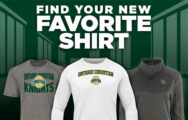 ONTARIO CHRISTIAN HIGH SCHOOL KNIGHTS Find Your Favorite Shirt - Dual Banner