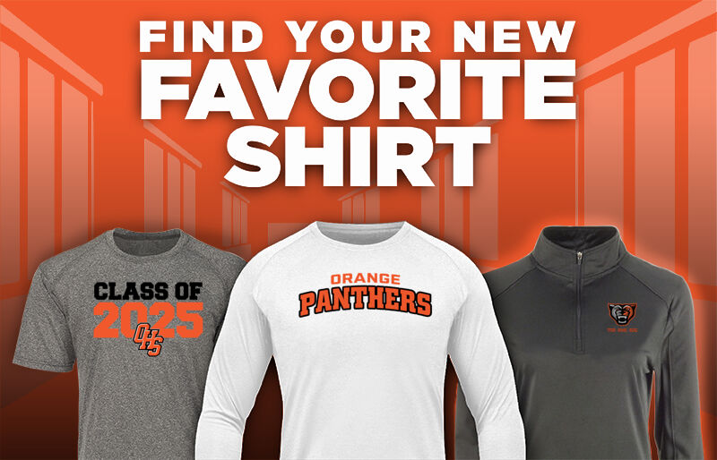 ORANGE HIGH SCHOOL PANTHERS Find Your Favorite Shirt - Dual Banner