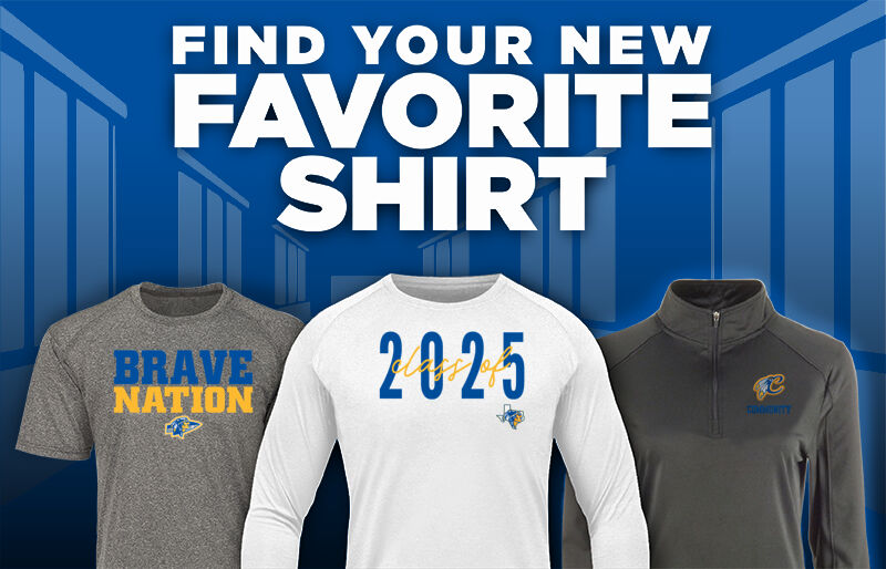 COMMUNITY ISD Braves Online Store Find Your Favorite Shirt - Dual Banner