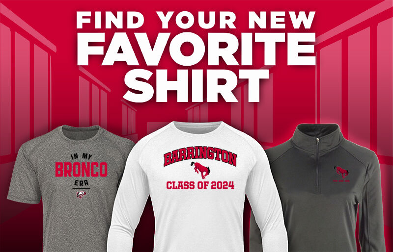 BARRINGTON HIGH SCHOOL BRONCOS Find Your Favorite Shirt - Dual Banner
