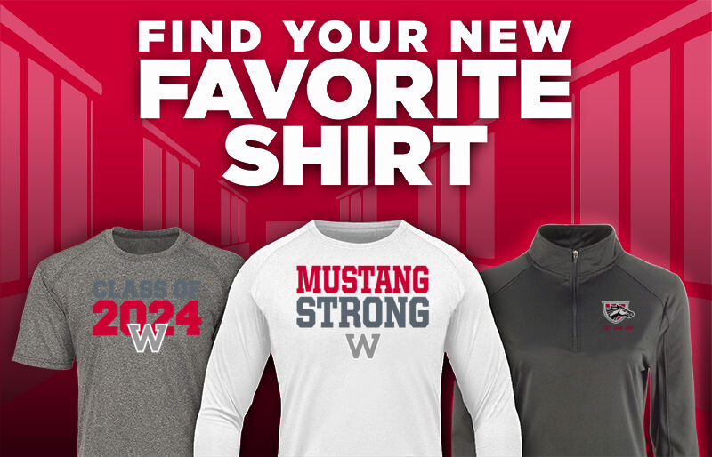 WESTFALL HIGH SCHOOL MUSTANGS Find Your Favorite Shirt - Dual Banner