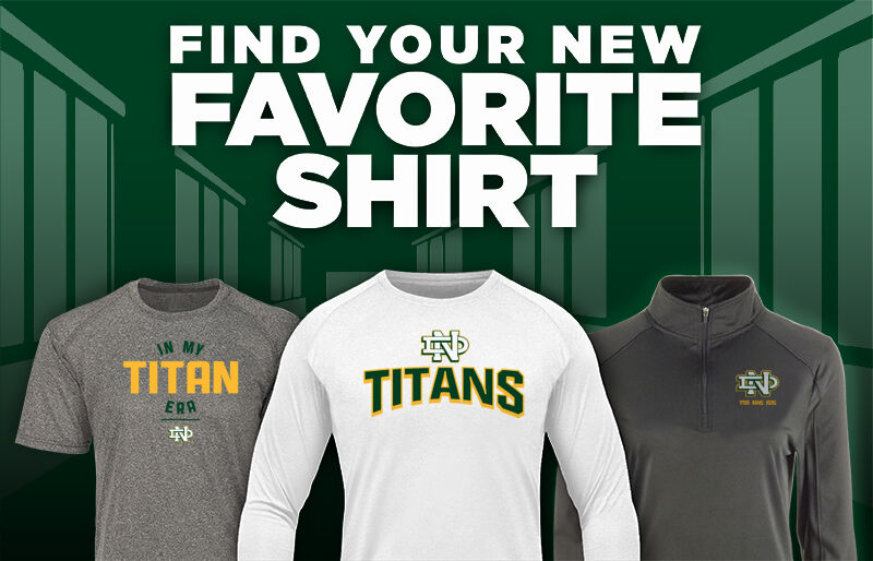 NOTRE DAME HIGH SCHOOL TITANS Find Your Favorite Shirt - Dual Banner