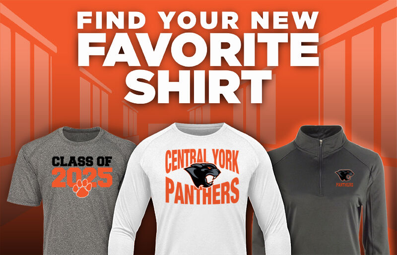 CENTRAL YORK HIGH SCHOOL PANTHERS Find Your Favorite Shirt - Dual Banner