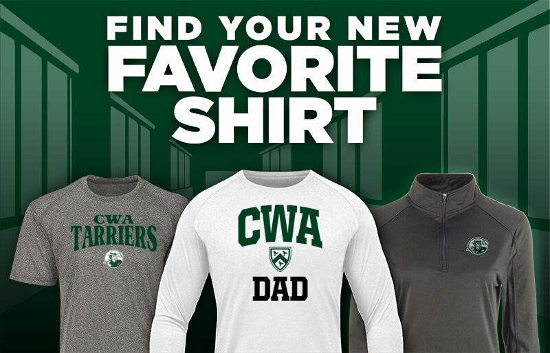 CWA Tarriers Find Your Favorite Shirt - Dual Banner
