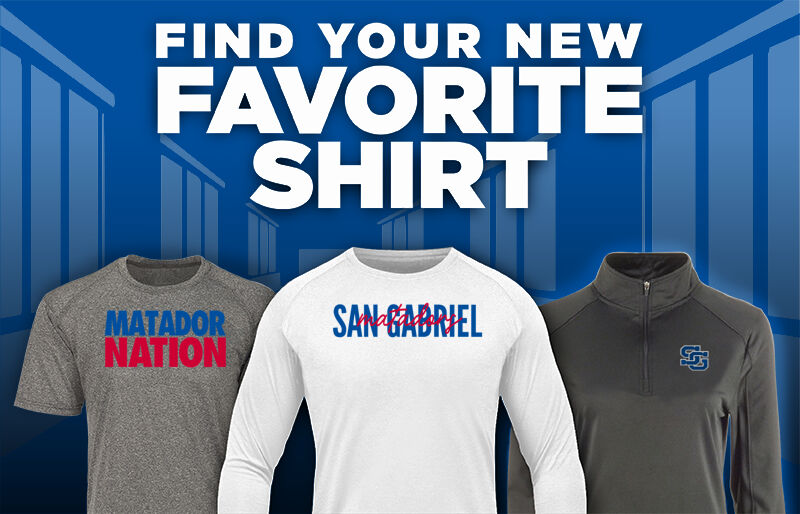 SAN GABRIEL HIGH SCHOOL MATADORS Find Your Favorite Shirt - Dual Banner
