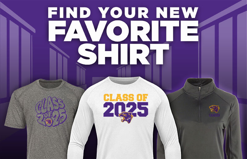 Camden Panthers Find Your Favorite Shirt - Dual Banner