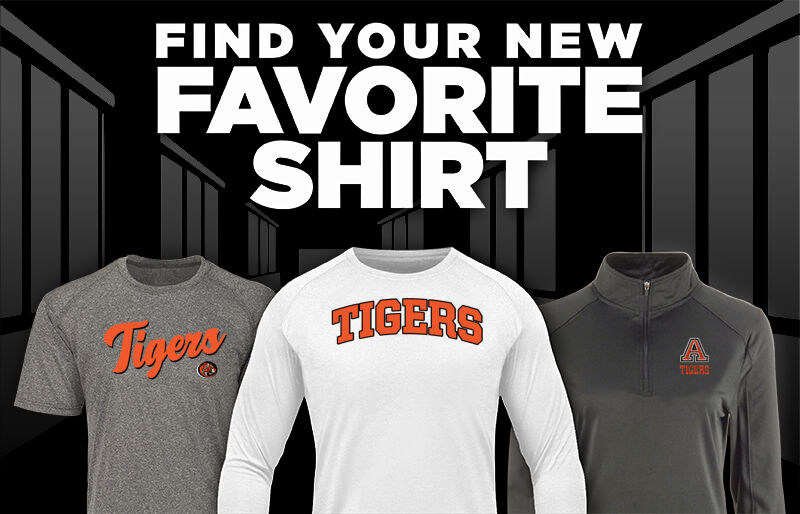 Armada Tigers official sideline store Find Your Favorite Shirt - Dual Banner