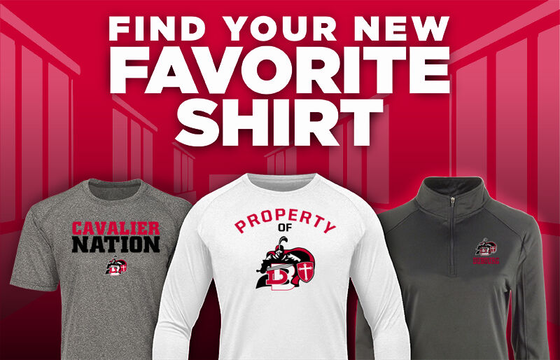 Bishop DuBourg Cavaliers Find Your Favorite Shirt - Dual Banner