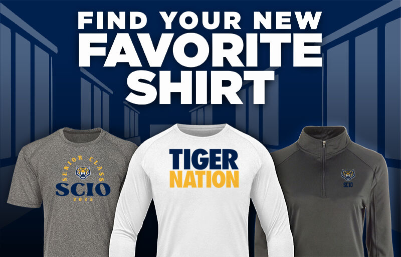 SCIO CENTRAL HIGH SCHOOL TIGERS Find Your Favorite Shirt - Dual Banner