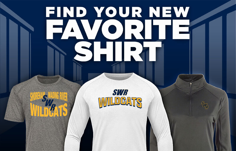 SHOREHAM-WADING RIVER  WILDCATS Find Your Favorite Shirt - Dual Banner