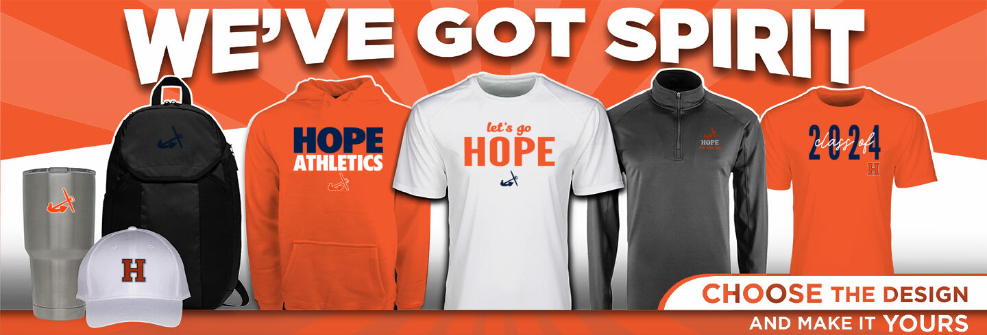 Hope College Online Athletics Store We've Got Spirit Full Banner Banner