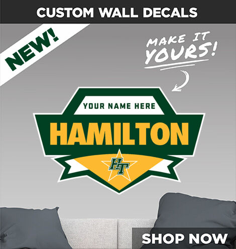 Hamilton Rangers Decal Dual Banner Banner