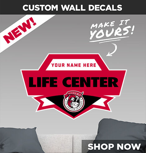 Life Center Warriors Make It Yours: Wall Decals - Dual Banner