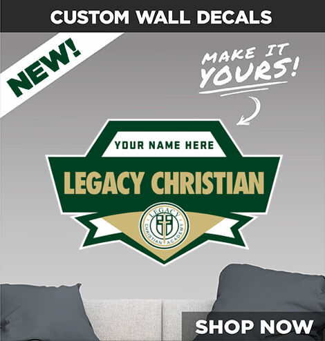 LEGACY CHRISTIAN WARRIORS Make It Yours: Wall Decals - Dual Banner