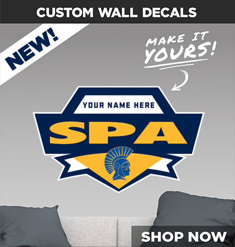 SPA Spartans Make It Yours: Wall Decals - Dual Banner